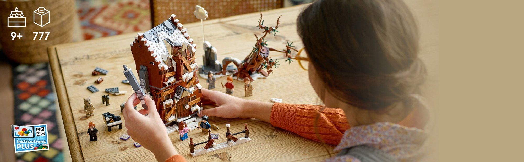 LEGO Harry Potter 76407 Chrapkajúca chyže a Vŕba mlátička