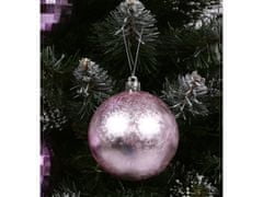 sarcia.eu Fialové vianočné gule, sada plastových guličiek, ozdoby na vianočný stromček 8 cm, 16 ks. 1 balik