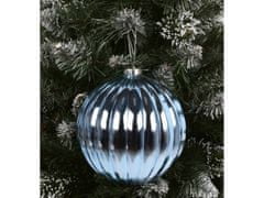 sarcia.eu Modré, veľké vianočné gule, sada plastových guličiek, ozdoby na vianočný stromček 15 cm, 3 ks. 1 balik