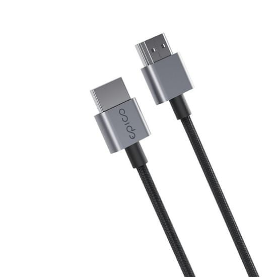 EPICO HDMI na HDMI 8K/60Hz kábel 2 m 9915141900015 - vesmírne sivá