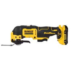 DeWalt bezuhlíková oscilačná multibrúska XR, 2× Li-ion 2,0 Ah