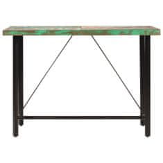 Petromila vidaXL Barový stôl 150x70x107 cm masívne recyklované drevo a železo