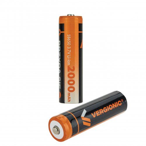 Vergionic  7110 Batéria 18650 Li-ion, 3.7V, 2000 mAh, 2 ks