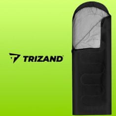 Trizand 21084 Turistický spací vak 2v1 čierny