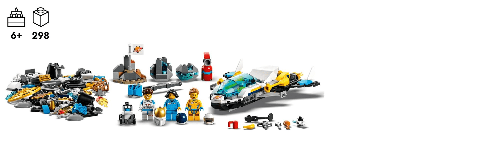 LEGO City 60354 Prieskum Marsu