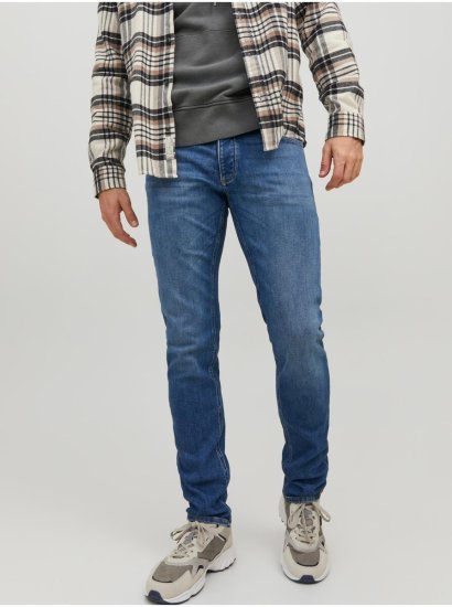 Jack&Jones Slim fit pre mužov Jack & Jones - modrá