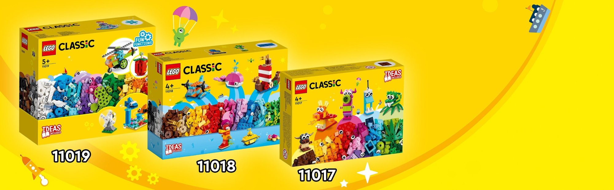 LEGO Classic 11017 Kreatívne príšery