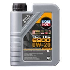 shumee LIQUI MOLY OLEJ 0W20 1L TOP TEC 6200 / 508,00 509,00