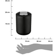 ModernHome Odpadkový kôš Wenko Brasil čierny 2L