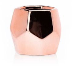 ModernHome Kvetináč Daisi Rose Gold 8 cm