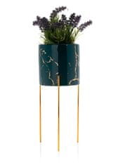 ModernHome Kvetináč Nila Green 32 cm