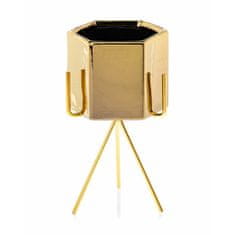 ModernHome Kvetináč Sashi Gold 20 cm