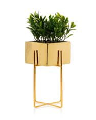 ModernHome Kvetináč Mizu Gold 21 cm