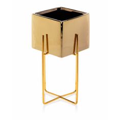 ModernHome Kvetináč Mizu Gold 23 cm