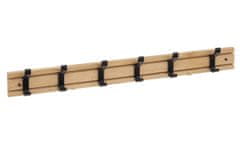 ModernHome Posuvný bambusový nástenný vešiak