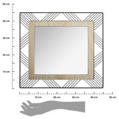 ModernHome Štvorcové nástenné zrkadlo Joe 45x45 cm