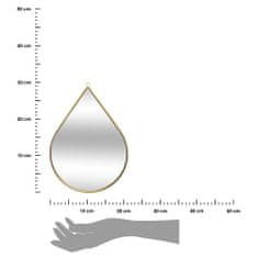 ModernHome Nástenné zrkadlo v tvare kvapky