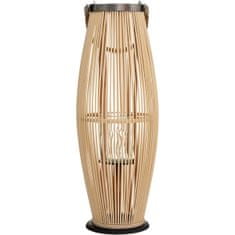 ModernHome Stojaci bambusový lampáš 72 cm