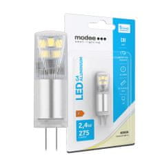 Modee Lighting LED žiarovka G4 hliník AC-DC 12V 2,4W 400