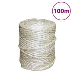 shumee Lano 100% sisal 4 mm 100 m