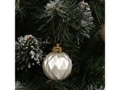 sarcia.eu Zlaté vianočné čačky, sada čačky, ozdoby na vianočný stromček 4 cm, 18 ks. 1 balik