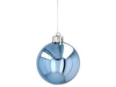 sarcia.eu Modré vianočné gule, sada plastových guličiek, ozdoby na vianočný stromček 5 cm, 24 ks. Univerzálny