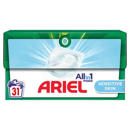 Ariel pracie kapsule Sensitive 31 pranie