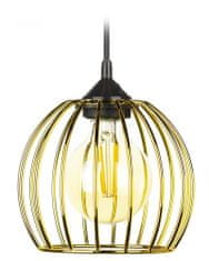 ModernHome New York Bubble 16cm zlatá závesná lampa