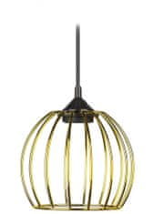 ModernHome New York Bubble 16cm zlatá závesná lampa