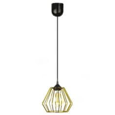 ModernHome WarsawLoft závesná lampa 13 cm zlatá