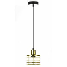 ModernHome Závesná lampa LondonStyle 12 cm zlatá