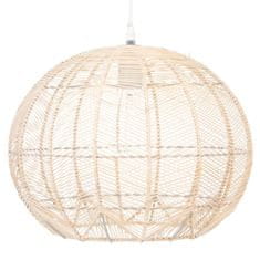 ModernHome Ratanová závesná lampa Kita 38 cm