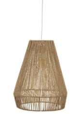 ModernHome Prírodná závesná lampa Palm 34 cm