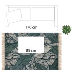 ModernHome Koberec Jungle s strapcami 120x170 cm