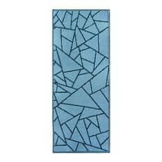 ModernHome Vonkajší koberec obojstranný modrý 68x125cm