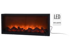 ModernHome Elektrický krb LED 57x25 cm