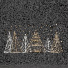 ModernHome Vianočný uterák SANTA/21 50x90 oceľ
