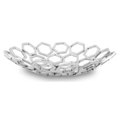 ModernHome Okrúhly tanier z ocele ¶ 34 cm