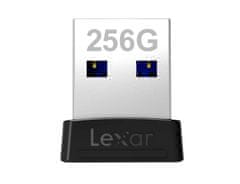 LEXAR flash disk 256GB - JumpDrive S47 USB 3.1, čierne plastové púzdro, (čítanie: až 250MB/s)