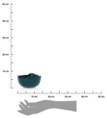 ModernHome Tigella Zelená keramická šalátová misa 13 cm