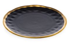 ModernHome Doska Lissa Black Gold 27 cm