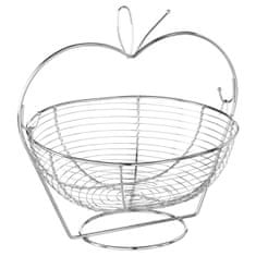 ModernHome Košík na ovocie v tvare jablka 35 cm