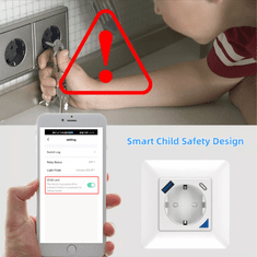 BOT  Inteligentná zásuvka WP3 s USB a diaľkovým ovládaním