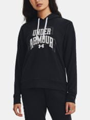 Under Armour Mikina UA Rival Terry Graphic Hdy-BLK XS