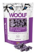 Woolf pochúťka soft Blueberry strips 100g