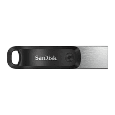 SanDisk iXpand Flash Drive Go/256GB/USB 3.0/Lightning + USB-A/Čierna