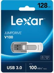 LEXAR flash disk 128GB - JumpDrive V100 USB 3.0