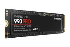 SAMSUNG 990 PRO/4TB/SSD/M.2 NVMe/Čierna/5R