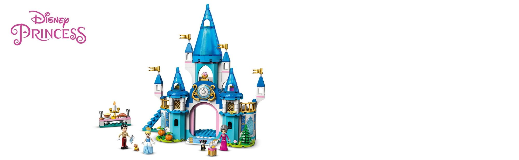 LEGO Disney Princess 43206 Zámok Popolušky a krásneho princa