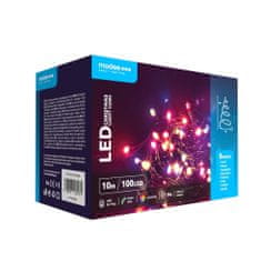 Modee Modee Lighting LED vianočná reťaz 100 LED 10m multicolor